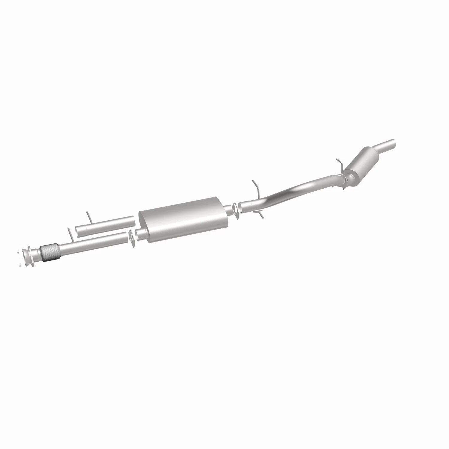 2009-2010 Chevrolet Silverado 1500 Direct-Fit Replacement Exhaust System 6.2L 106-0519